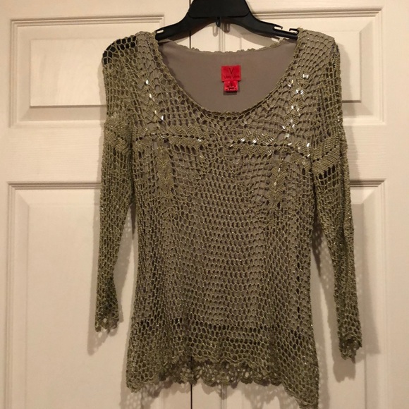 sequin top very